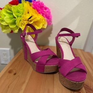 🛍High wedges with straps 🛍